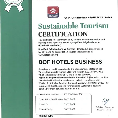 מלון Bof Business